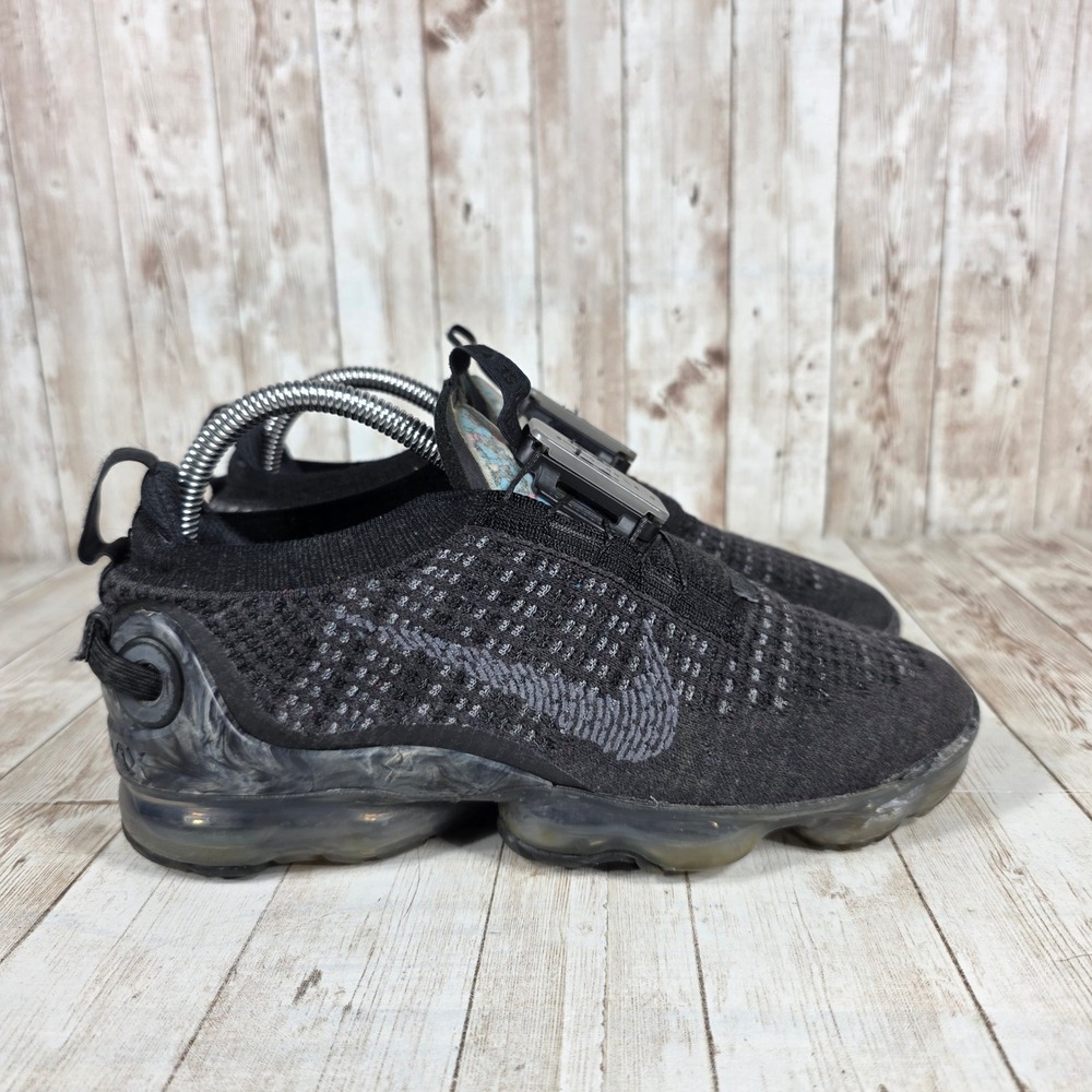 Nike Air VaporMax Flyknit 2021 Black Running Shoes Women's Size‎